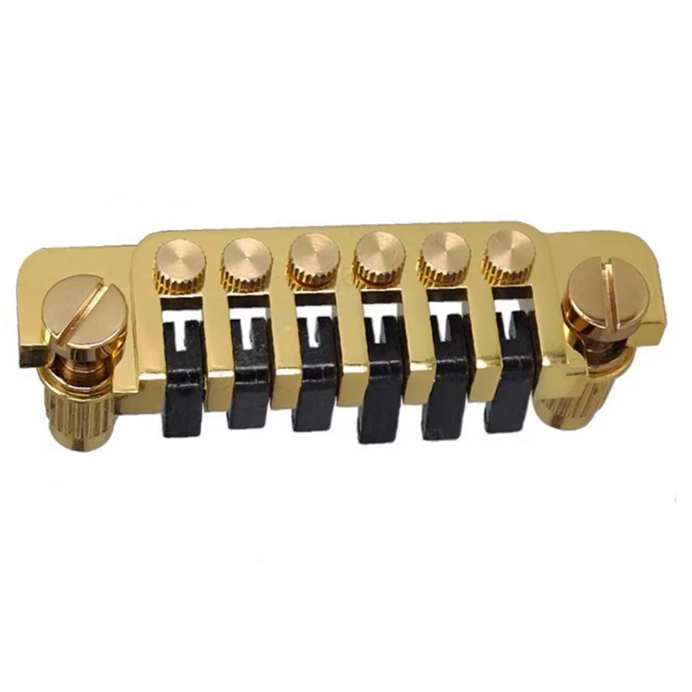 2024 LP Electric Guitar TP-6 Style Bridge Stop Bar Vintage Bridge Tailpiece With Studs Musical Instruments For Electric Guitars