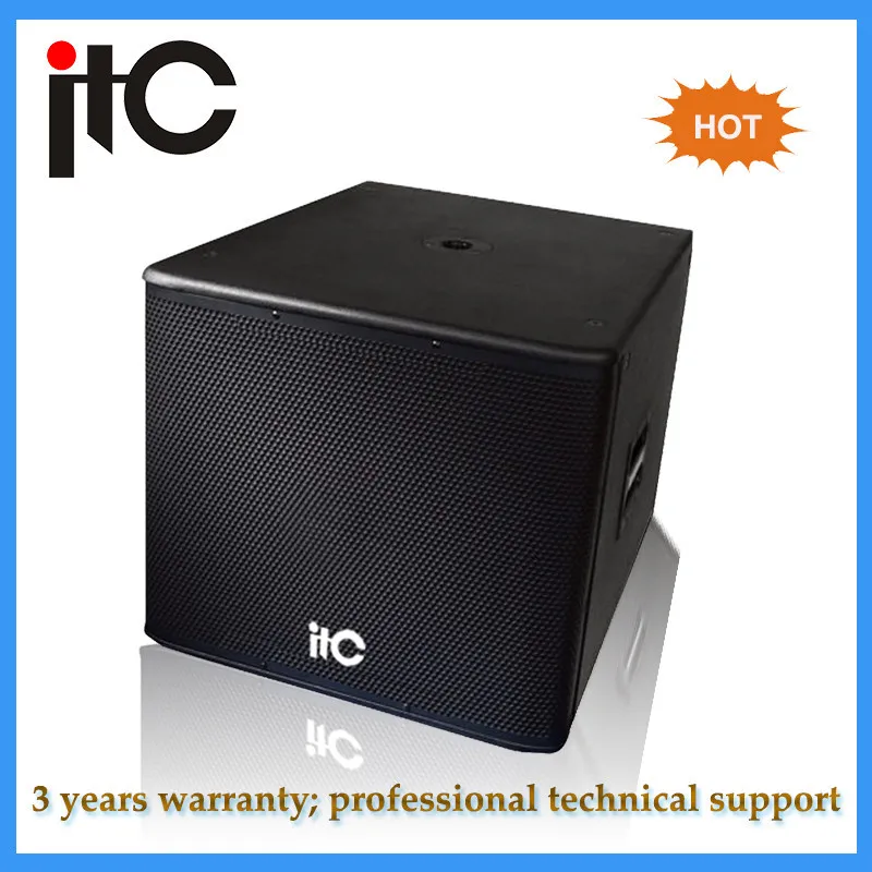 High End Professional 18 Inch Subwoofer Speaker Box With Ultra-low Frequency