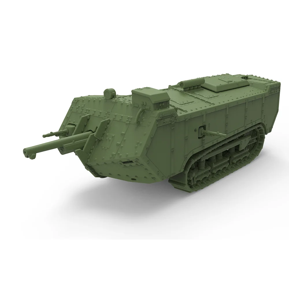

SSMODEL SS371 1/350 1/700 1/200 1/144 Средние танки Великобритании Char d'assaut «Saint-Chamond» Военная модель Миниатюрная статическая