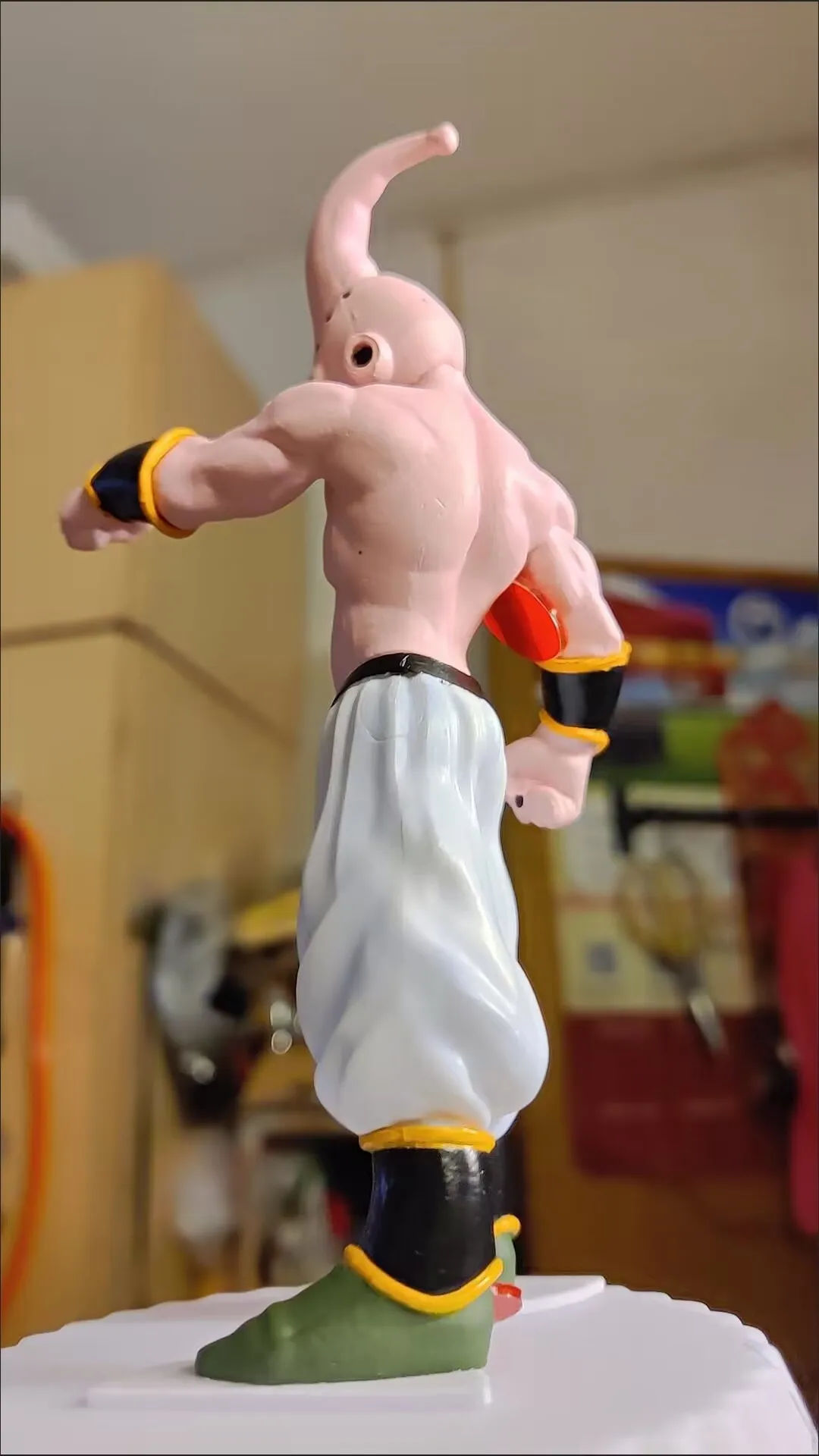 Dragon Ball figurka Anime Gt kpi Majin Buu Pvc figurka 14cm lalka dekoracja stołu zabawki do kolekcjonowania na prezent dla dzieci