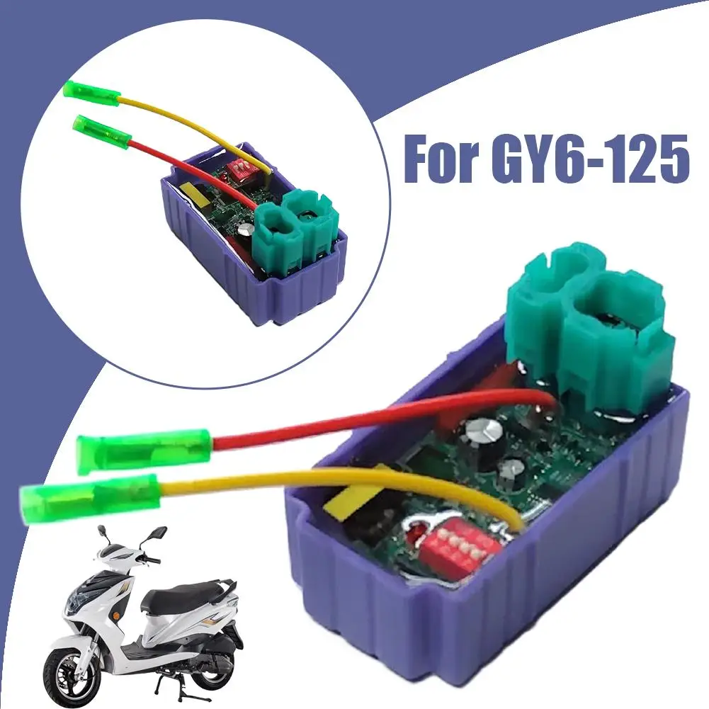 Encendedor CDI de motocicleta para GY6-125, para CG-125, para LF110 para DY100 CDI Racing motocicleta interruptor de encendido I7K4