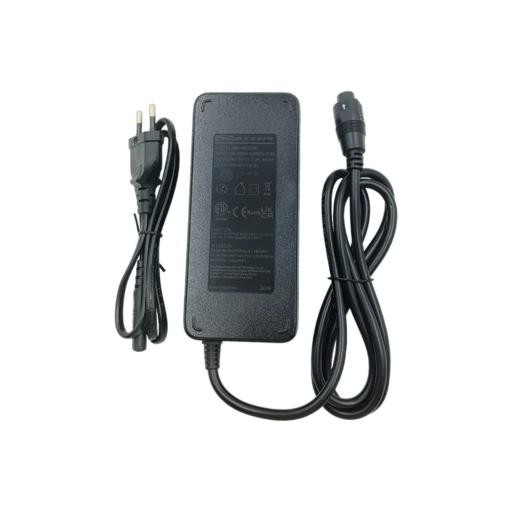 42V 2A SV 5-pin Charger For ElecRun Is Compatible With Carrera Crossfire E-Bike [2016-2018] 36V (SVD 5-pin) Joycube Phylion