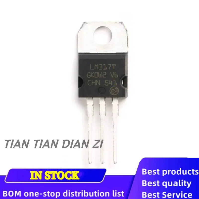 10pcs/lo LM317T LM317 TO-220 ic chips in stock