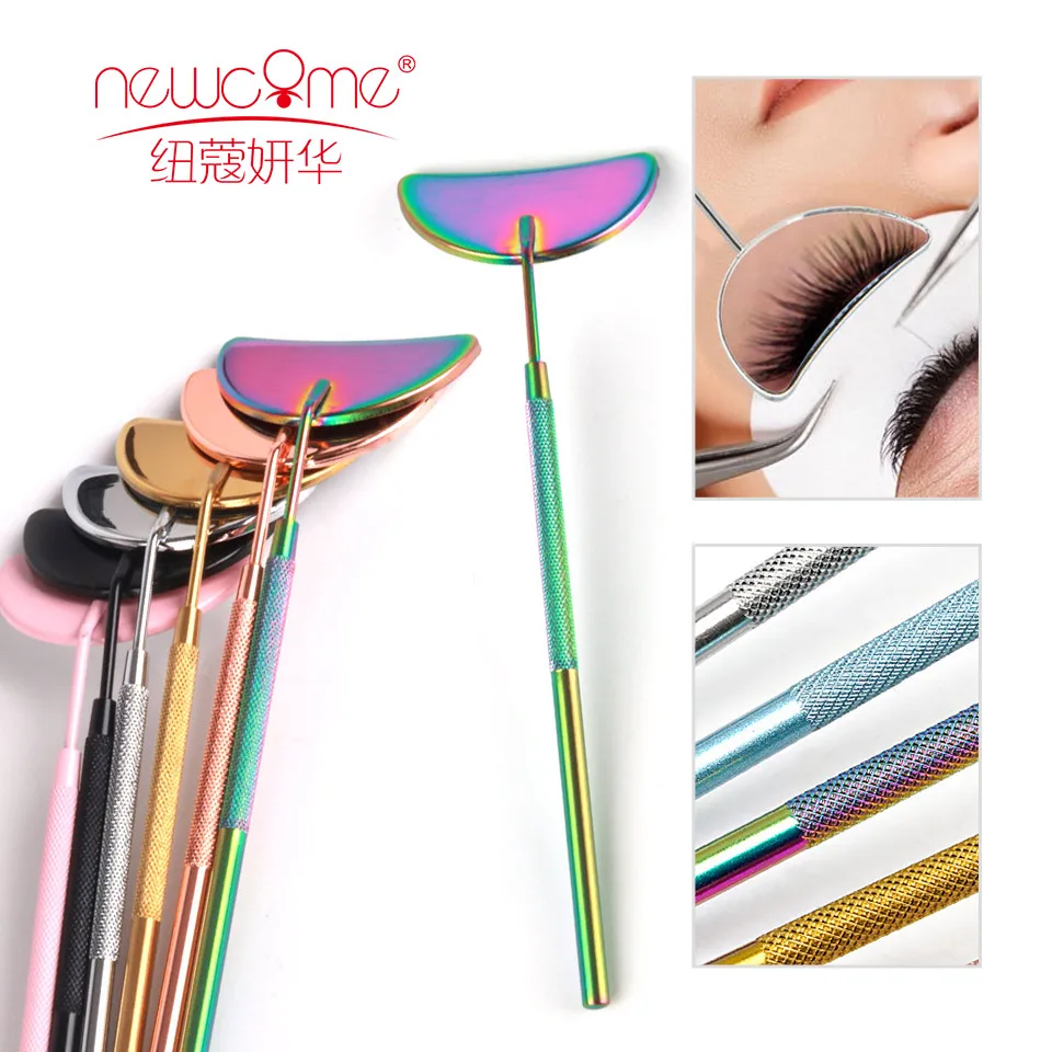 

Eyelash Mirror Large Makeup Mirror Magnifying Beauty Long Handle Mirror For Checking False Eyelashes Tools Extension Makeup Tool