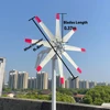 중국 공장 수평 풍력 터빈 발전기, 가로등용 풍차 컴플리트 키트, 3 상 AC 8 블레이드, 12V, 24V, 48V, 8000W 3