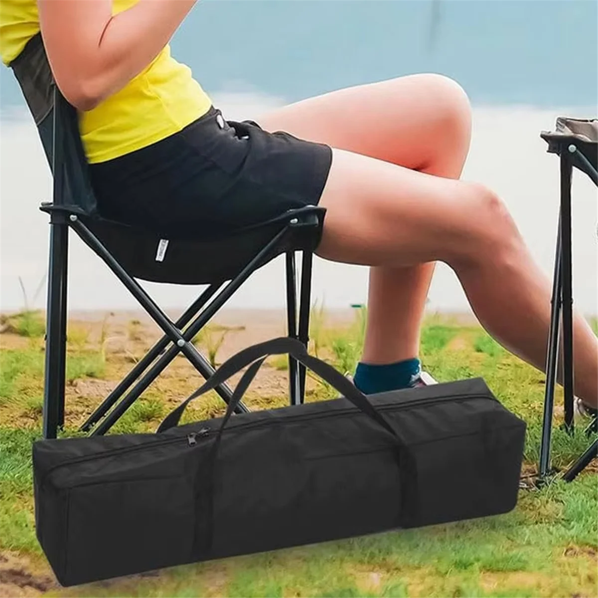 A77I 운반 가방 대형 보관 가방 600D 옥스포드 천 야외 쿠션 보관 가방 접이식 해변 운반 가방