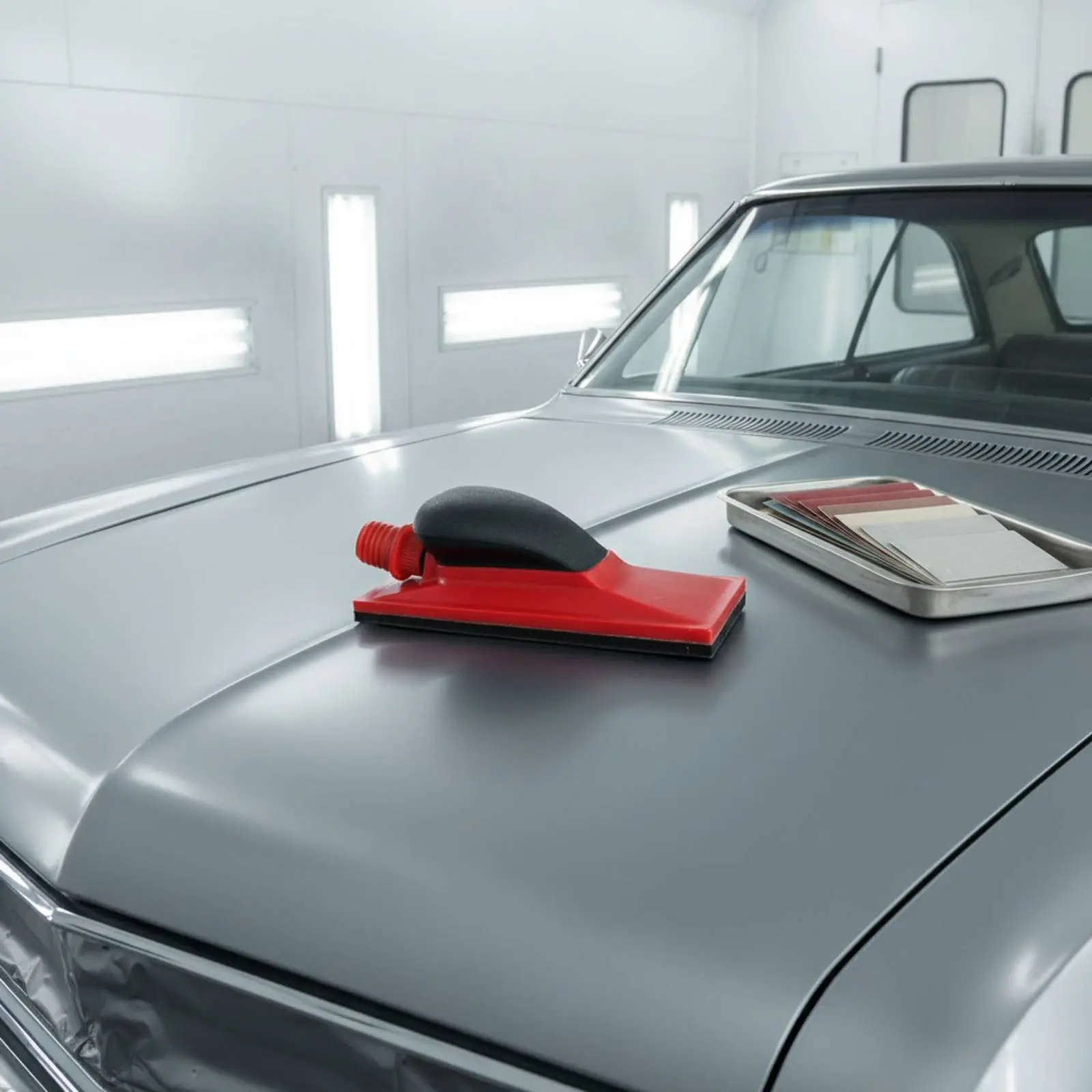 

Шлифовальная доска с креплением на липучке, эргономичная ручка, отвод пыли, шлифовальный блок с вакуумным портом, ручная шлифовальная машинка, легкий шлифовальный лист