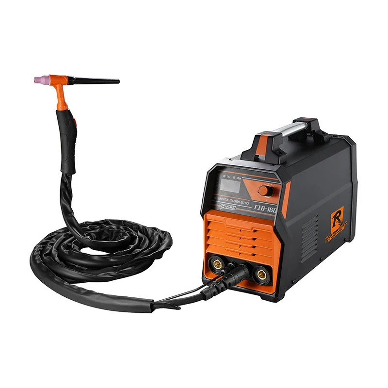 Tig-160B Automatic Electric Hand Held Portable Brass Stainless Steel Ac Dc Pulse Gas Gasless Tig Mma Arc Welder Welding Machine