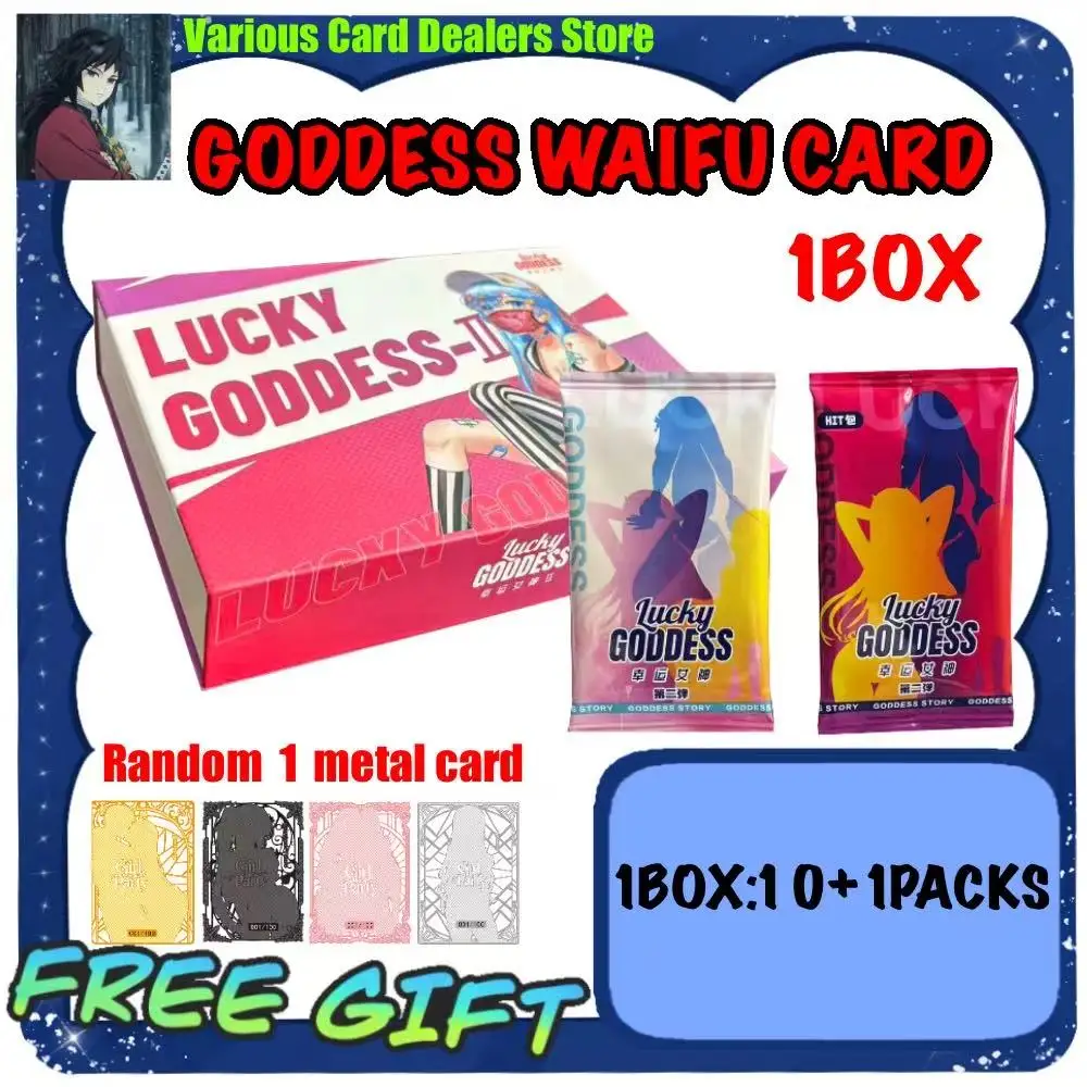 lucky goddess booster box Amazon.com: Goddess Story TCG Booster Box 2025 New (Offline  Edition/NS-5M10) : Toys & Games