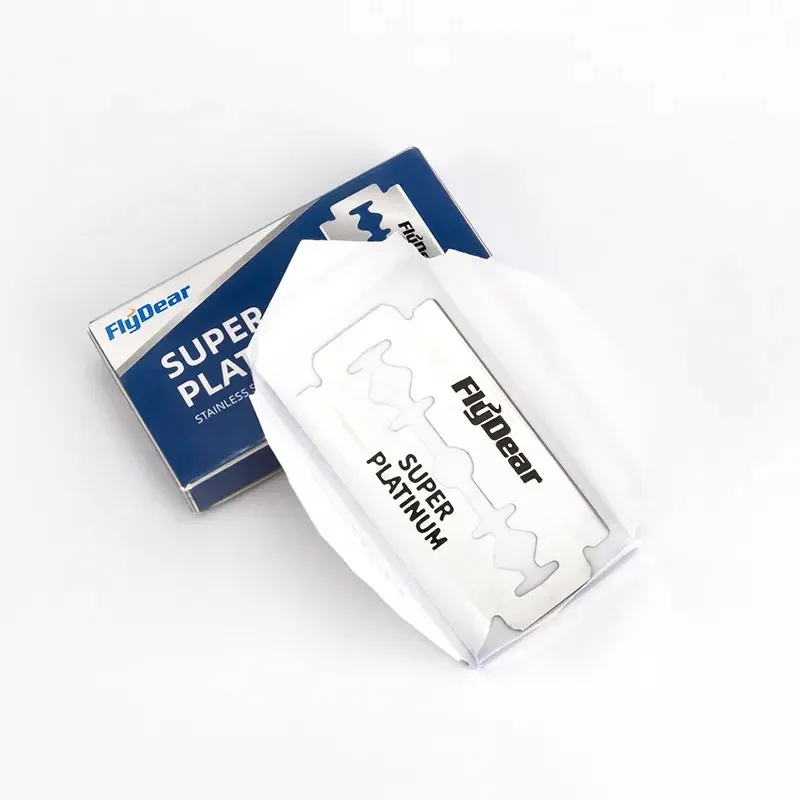 20-120pcs Safety Razor Extra Stainless Steel Material 100PCS Durable Barber Shaving Blade Double Edge Stainless Blades