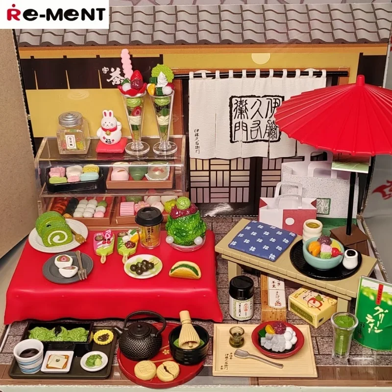 

Original Re-ment Candy Toy Mystery Box Miniature Tea World Anime Figurine Blind Boxes Gashapon Collection Model