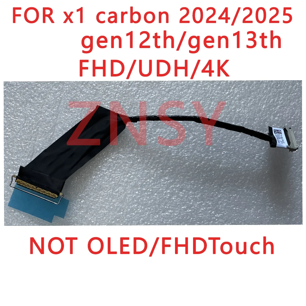 

40-контактный кабель для экрана ноутбука Lenovo x1 Carbon 12, 13-го поколения, видеоразъем EDP LVDS dc20c012x00 dc20c012v00 dc02c012y00