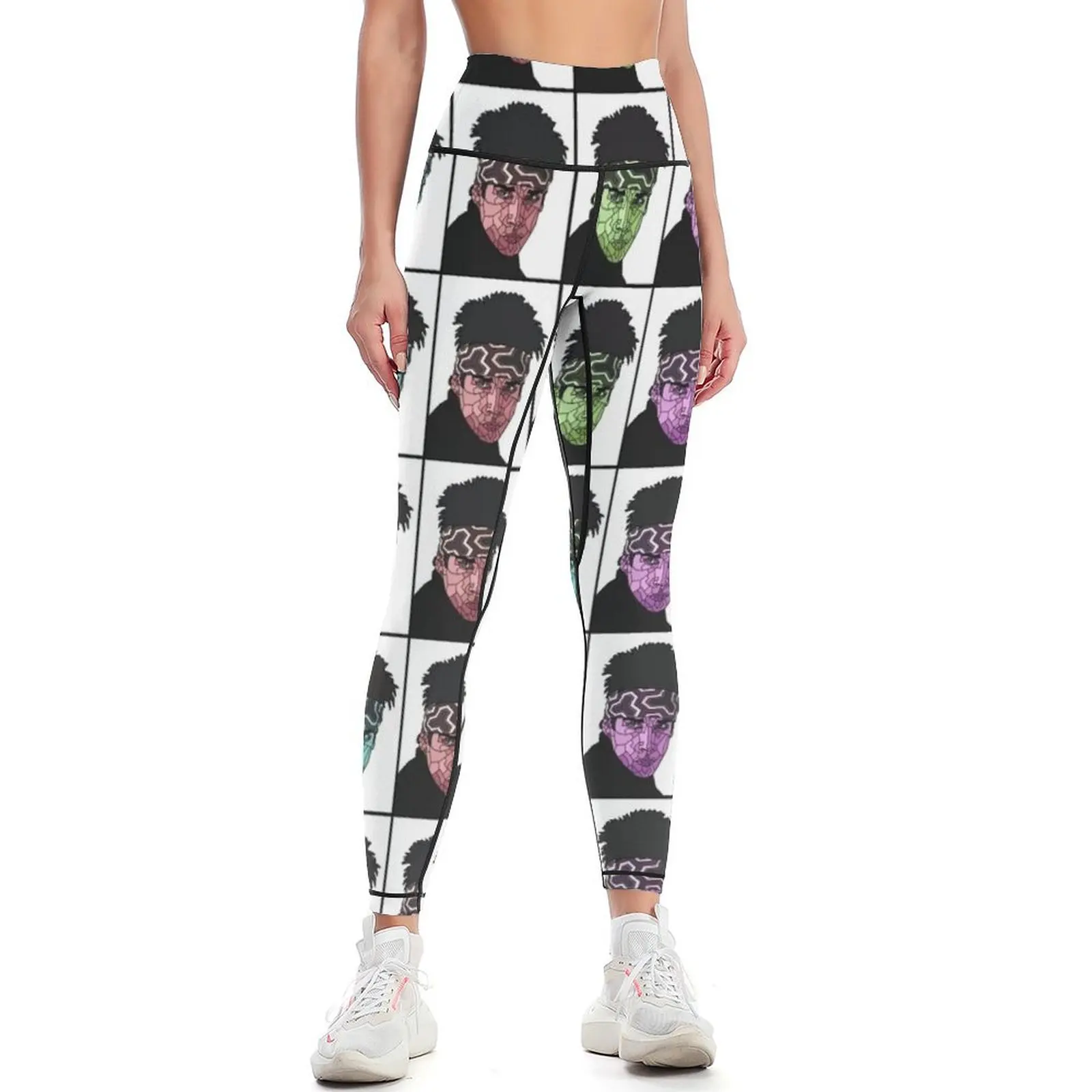 Leggings Zoolander para mulheres, Leggings Esportivos para Ginásio, Push Up Sportswear para Feminino