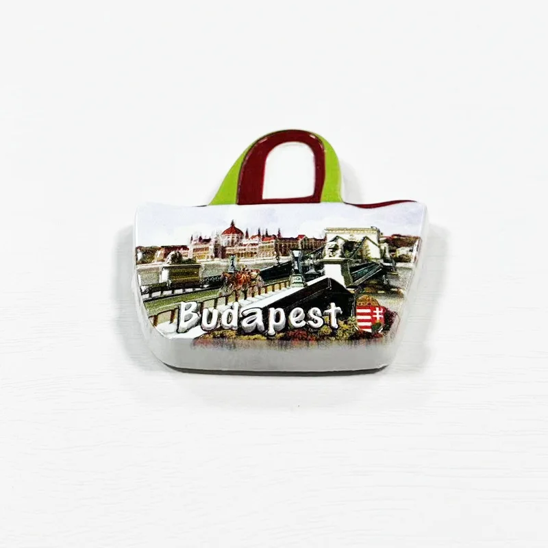 بودابست، المجر معلم بناء مغناطيس الثلاجة الإبداعية السفر تذكارية ديكور المنزل