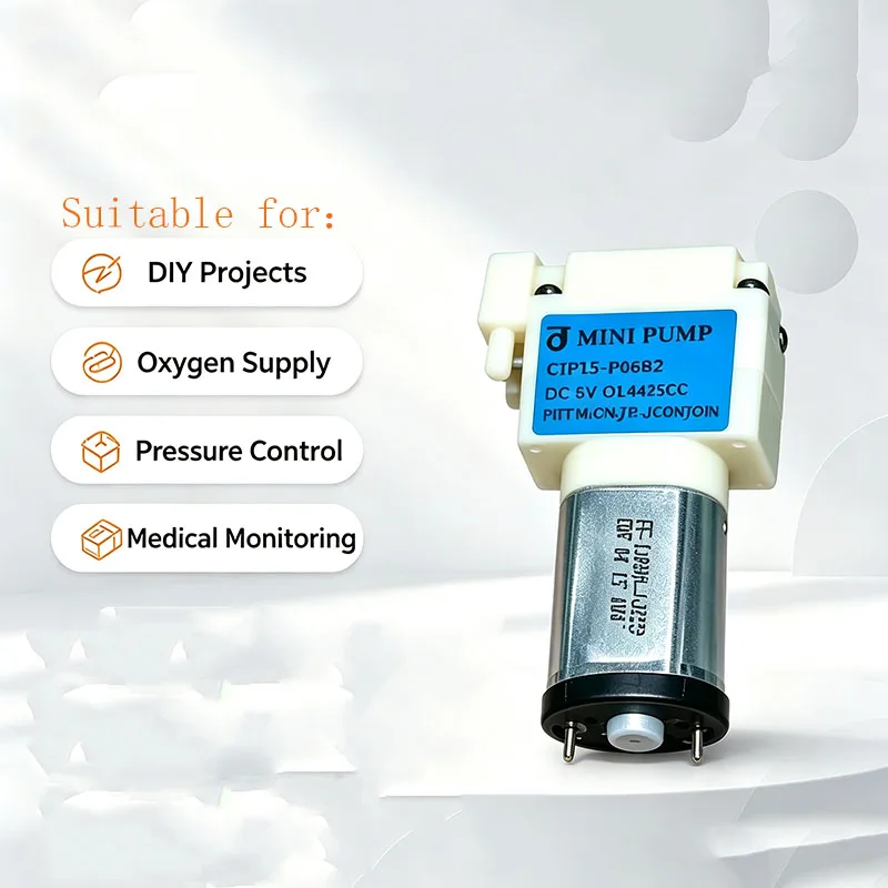 CJP13-F06B2 130 Diaphragm Pump DC 3V-6V Micro Vacuum Air Pump for BP Monitor Breast Pump Medical 1PCS