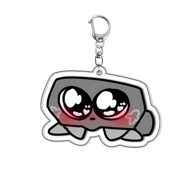 

Dandy's World Plush Scraps Acrylic Cartoon Keychains Cute Anime Action Fingure Keyring Bag Latch Decoration Key Chain Kids Toys