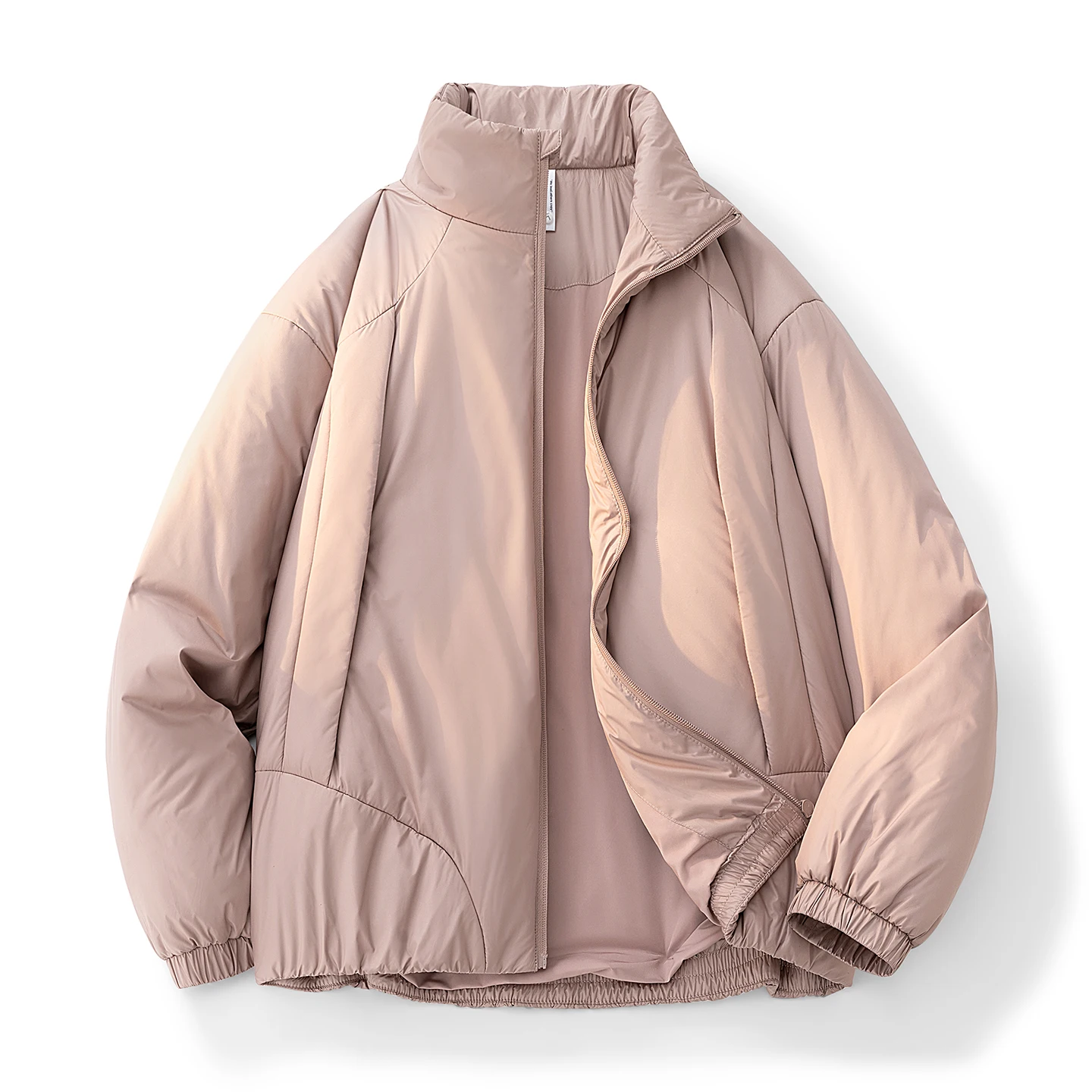 

American Sle Lightweight Cotton Wool Jaet Stand Collar Foldable Modern Urban Faion Polyester Inner Youth Daily Wear