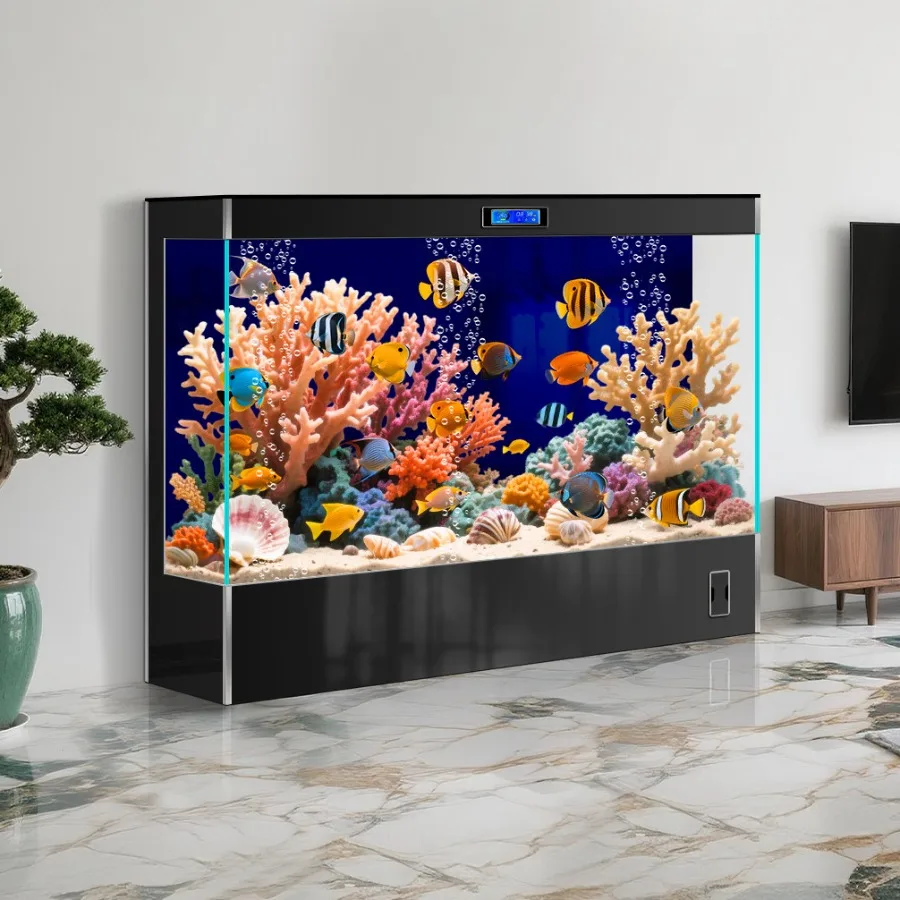 

Vertical New-style Household Aquarium Durable Filtration Reception Desks Replacement Required Office Furniture Военное ДелоLJ40