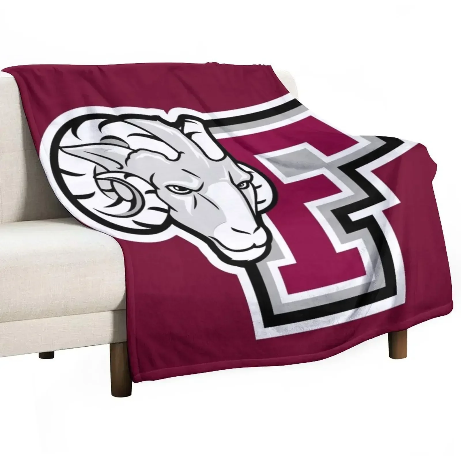 Fordham Rams Throw Blanket Luxury Thicken anime Kid'S Blankets