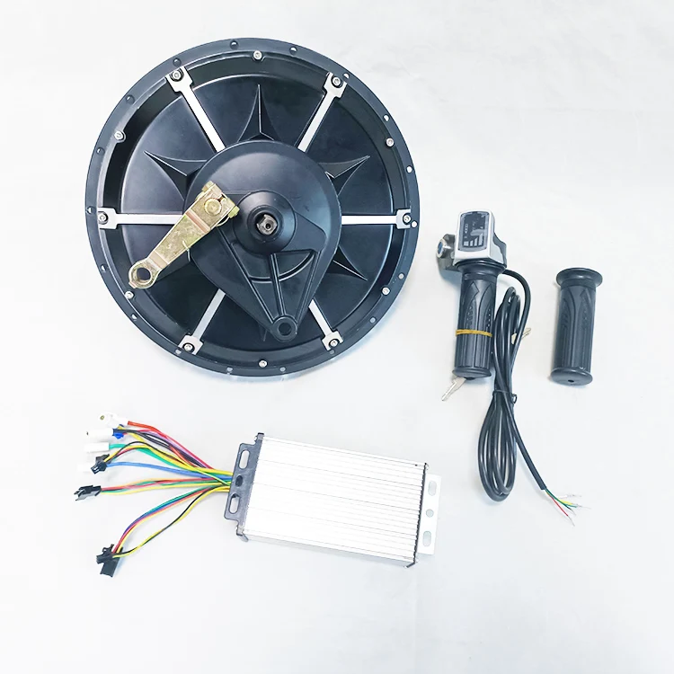 Ebike Hub Motor 1000w 1500w Electric Bicycle Conversion Kit for 20'' 24''26''27.5''electric Motorcycle With Drum Brake