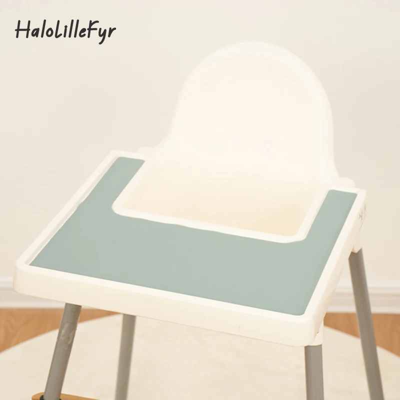 مفرش أطفال مقاوم للماء من السيليكون لكرسي مرتفع وأدوات مائدة للأطفال الصغار وأدوات المطبخ سهلة التنظيف وحصائر الطاولة ومستلزمات تغذية الأطفال #1