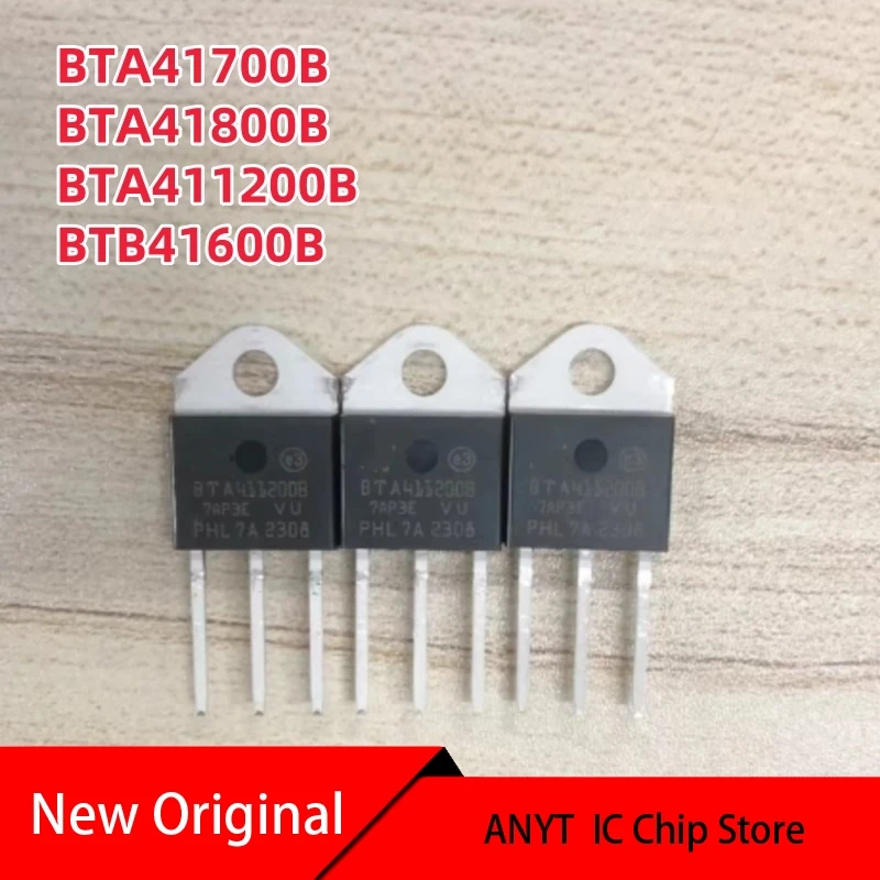 NEW  10PCS/lot  BTA41700B BTA41800B BTA411200B BTB41-600B  TO-3P BTA41-700B BTA41 700B 800B BTA417008 BTA418008    100%