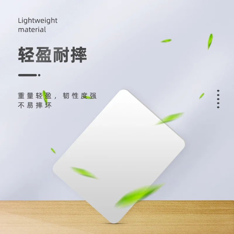 8mm PVC Office Desktop Partition Board Student Exam Desk Isolation Division Plate Anti Droplet  Computer Dining Table Separator