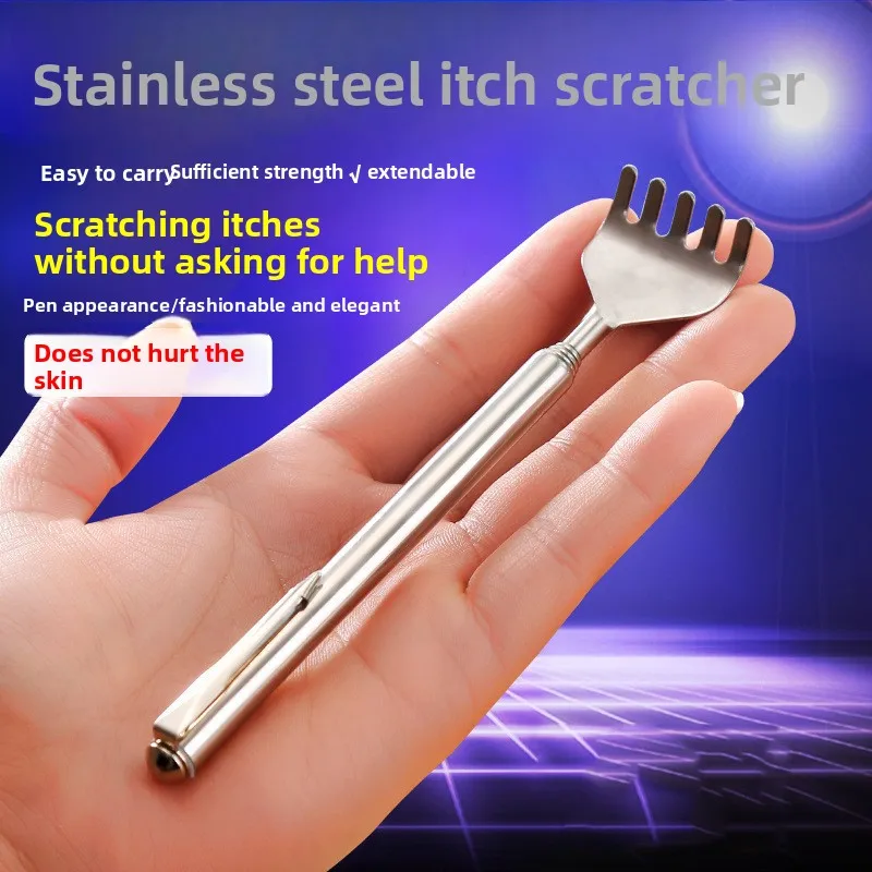 1Pcs Portable Adjustable Extendable Telescopic Back Scraper Backbone Scratch Massage Itch Scratch Massage Tools Dropshipping