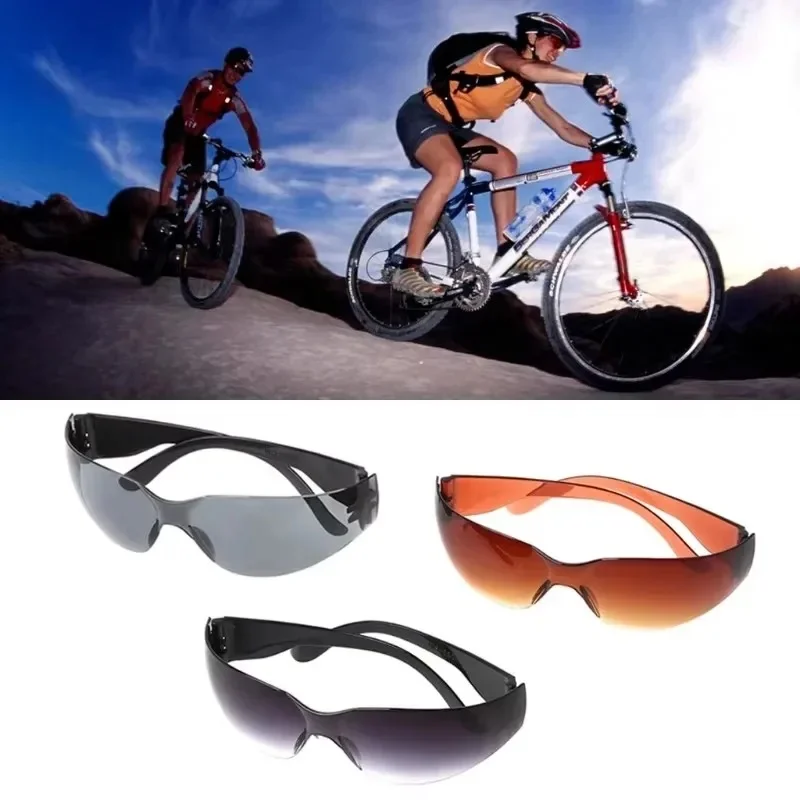 1-5pcs New Punk Sunglasses Goggle One Piece Rimless Sun Glasses Women Men 2000's Riding Sport Wrap Around Shades Eyewear UV400