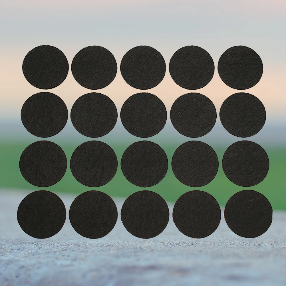Coussin de Pieds Rond à Coller sur Chaise, Tapis de Protection pour Meubles de Table, 100 Pièces
