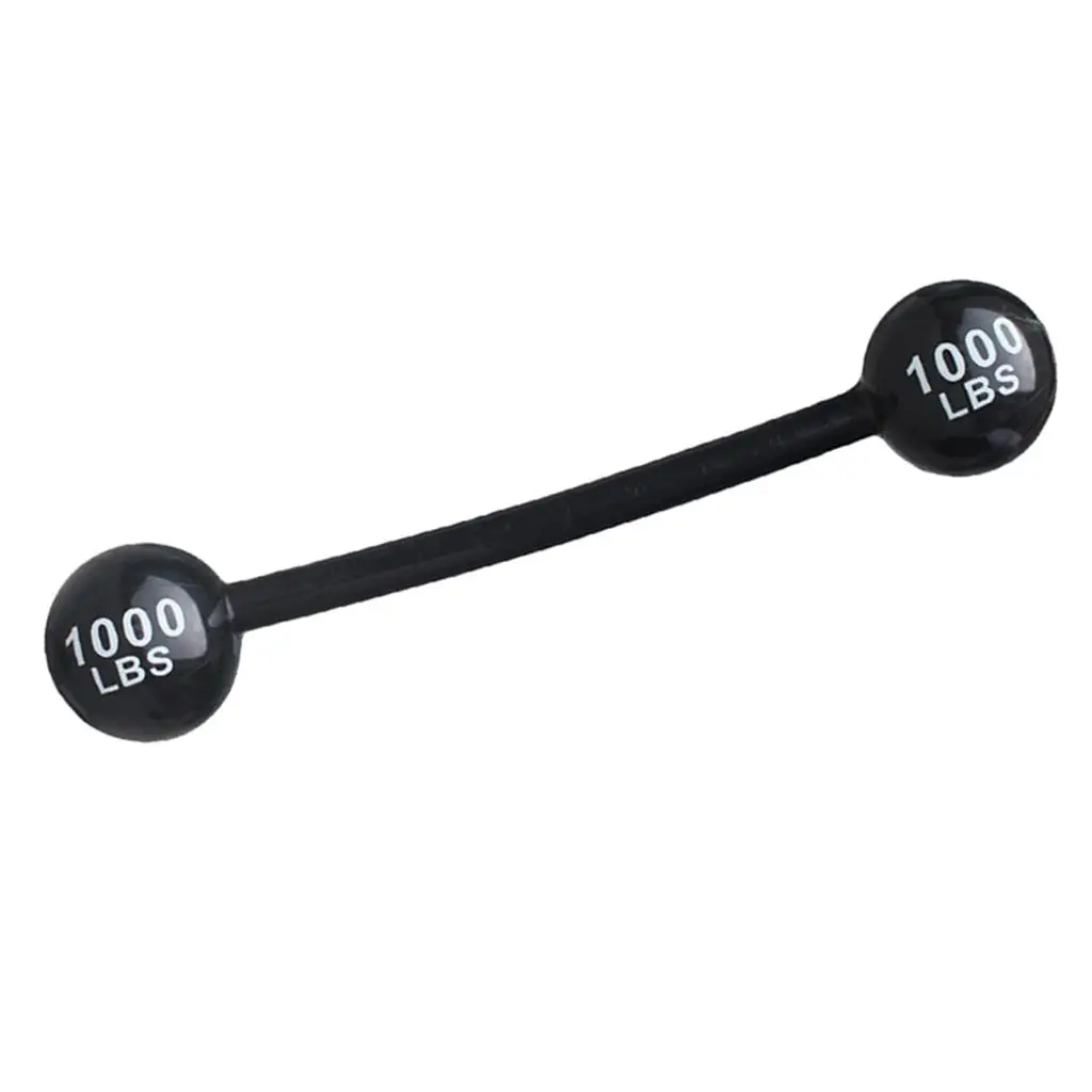 

Inflatable Barbell Sports Fitness Exercise Dumbbell Strongman Toy