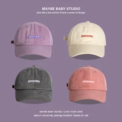 Frühling Herbst Genial Jungen Mädchen Frauen Baseball Caps 2023 Dropshipping Brief Bestickte herren frauen Kappe Hip Hop Hysterese hut