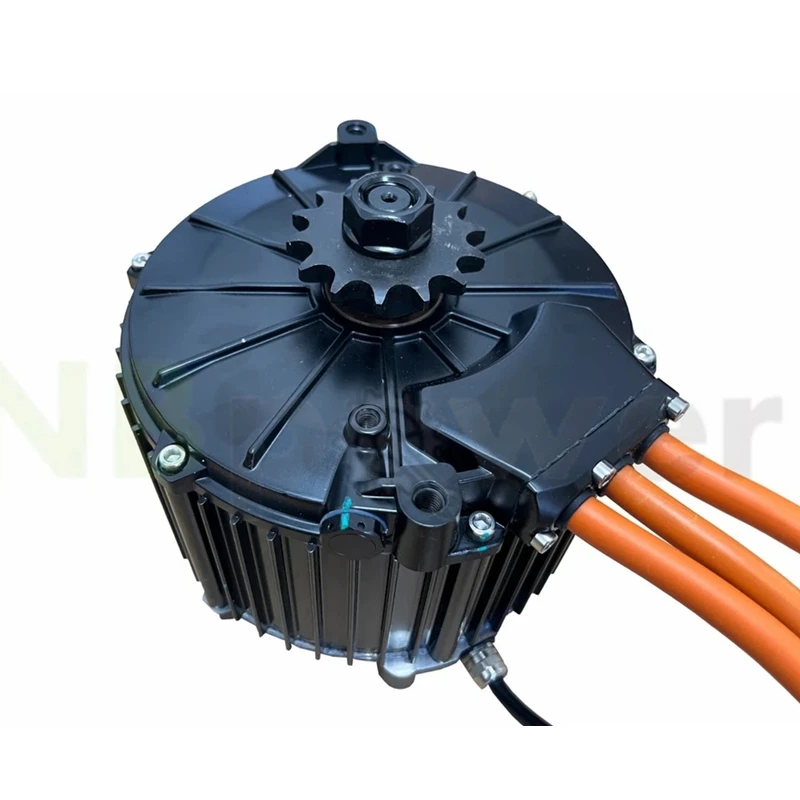QSMotor 50H 10000W QS165 Mid drive PMSM Motor kit For Electric Moped Dirt Bike with Fardriver ND72850/721200 controller