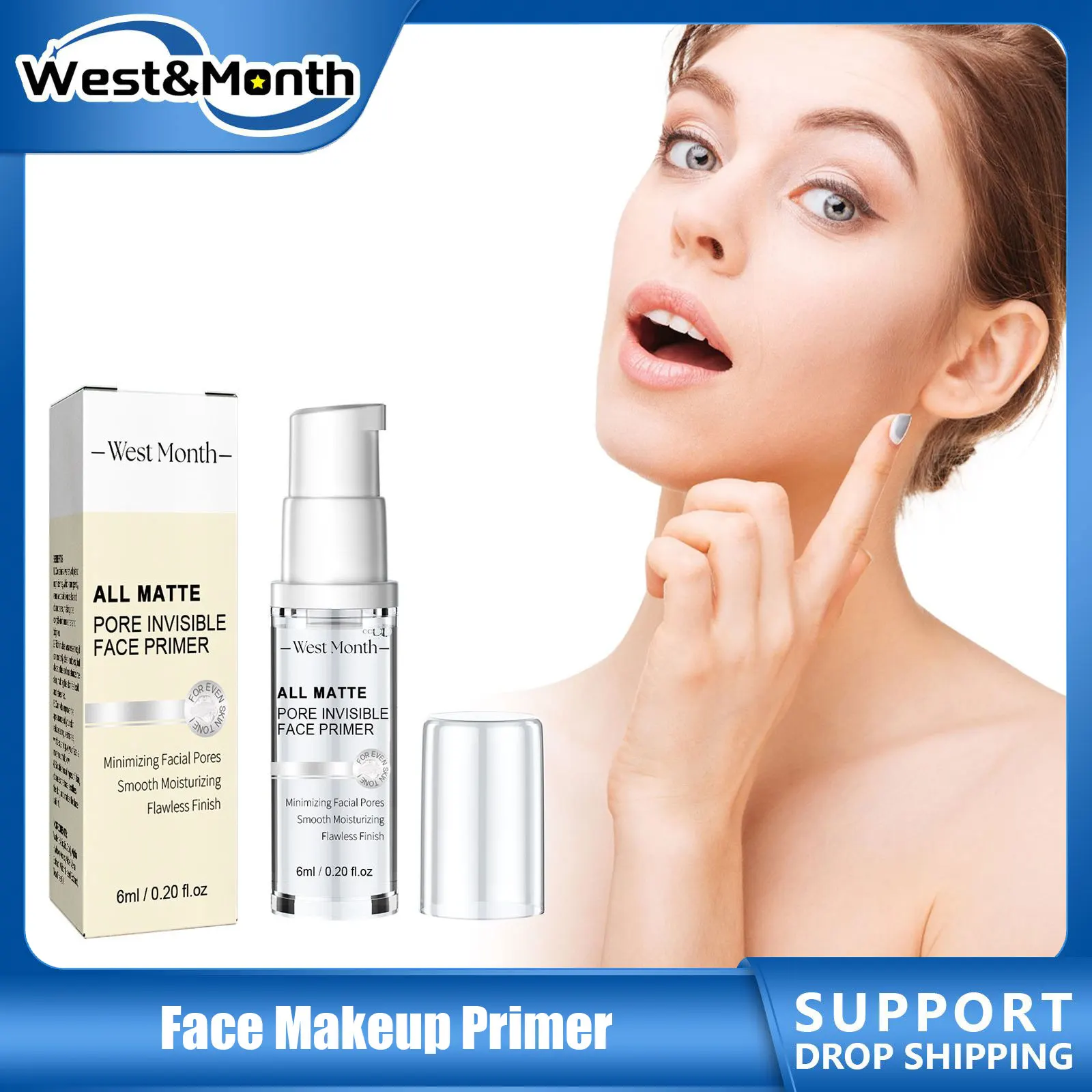 

Face Makeup Primer Base Concealer Oil Control Light Weight Keep Bright Under Foundation Improve Moisturize Invisible Pore Primer