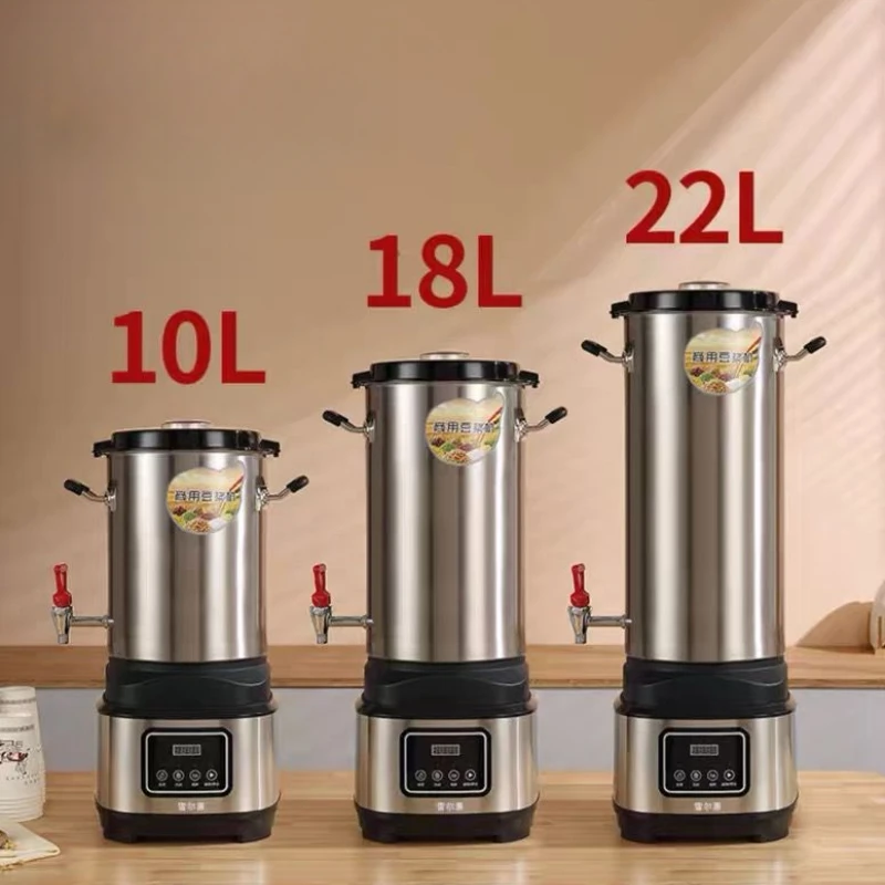 

Commercial soy milk machine for breakfast shop with automatic heating, fresh grinding, no residue, no filtering, multifunctional