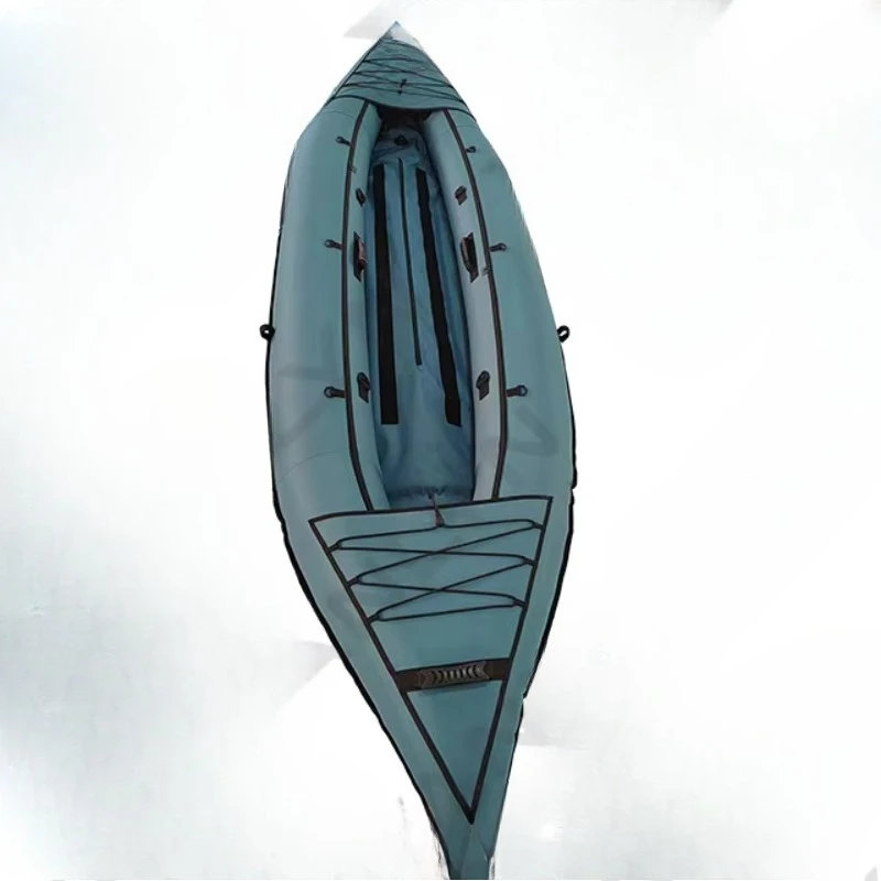 9 Feet Sit in Kayak Plastic Single One Person Lightweight Recreational OEM Touring Sea Kayak With Paddle Optional
