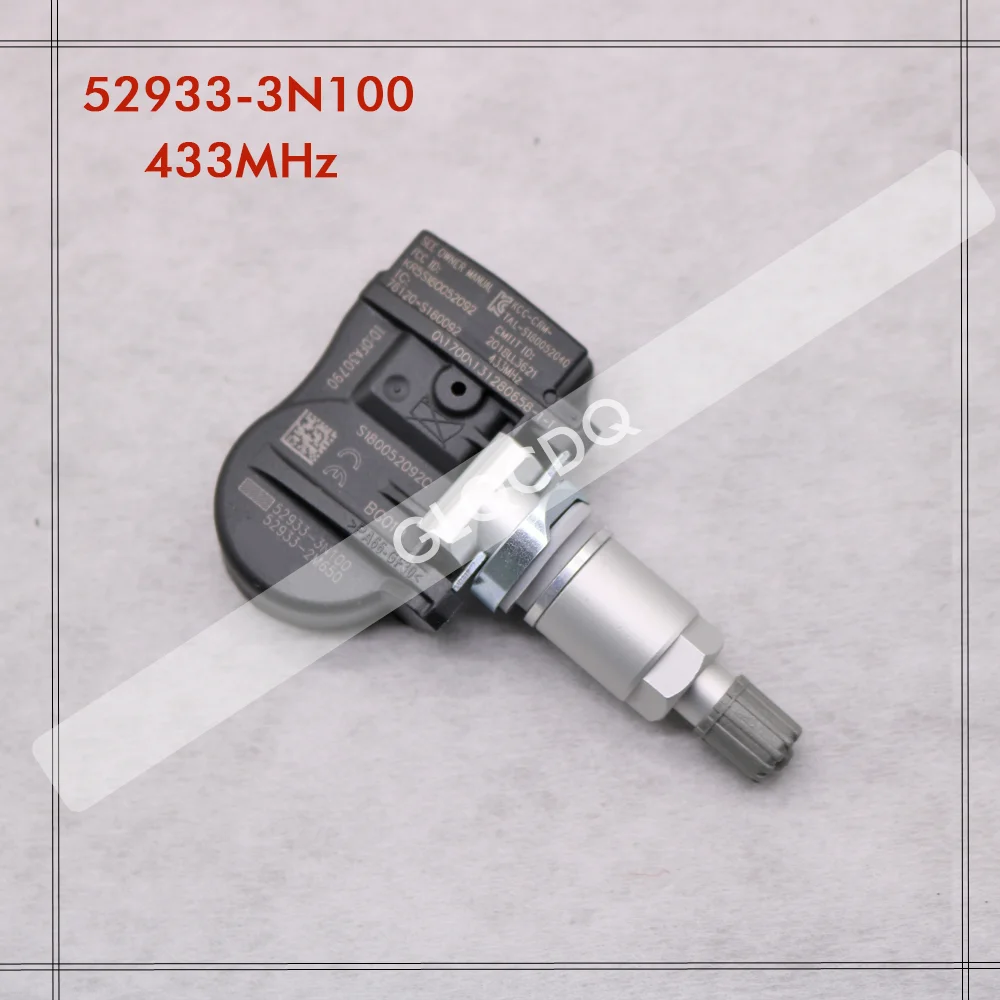 TMPS SENSOR FOR 2012-2018 HYUNDAI SANTA FE LII (DM) TIRE PRESSURE SENSOR HYUNDAI TPMS 433MHz 52933-3N100 52933-2M650 52933-B1100