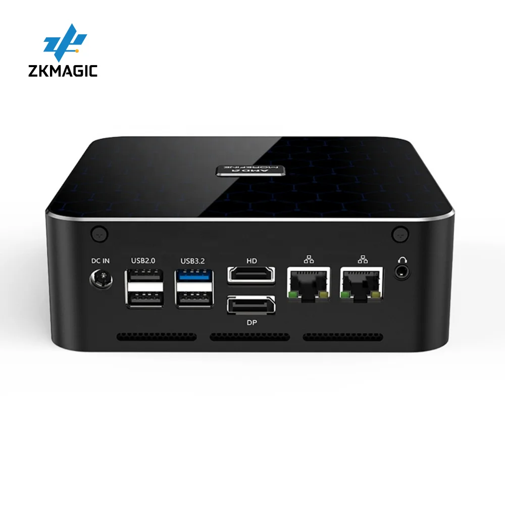 Zkmagic Mini PC Manufacturers Win11 Ubuntu AMD R3 5300U 5400U 5450U R5 5600H R5 5500U R5 5625U R7 5800H R9 5900HX CPU Mini PC