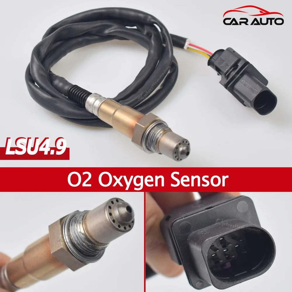 LSU4.9 5 Wire Lambda Probe Oxygen Sensor 0258017025 WideBand O2 Sensor 0 258 017 025