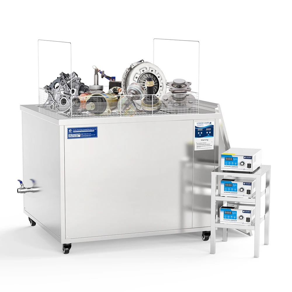 大型タンク工業用超音波部品,自動部品洗浄,最高の効率的なdpfエンジン,540l,28khz,5400w