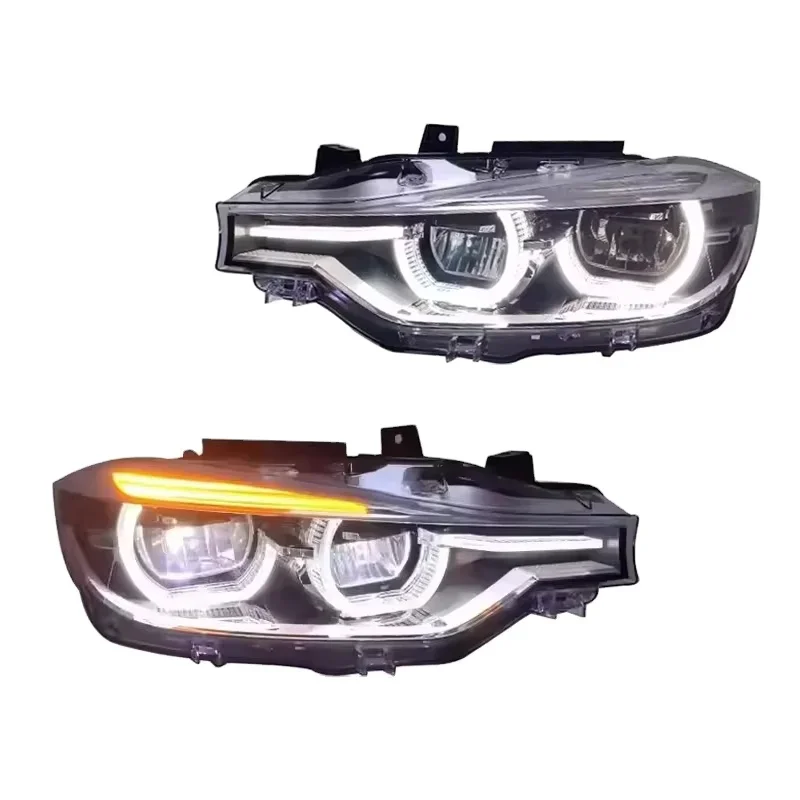 Auto Car Lighting Systems for BMW 3 Series F30 M3 F80 2012-2018 LED Head Lights New Upgrade Car Parts Laser Front Light