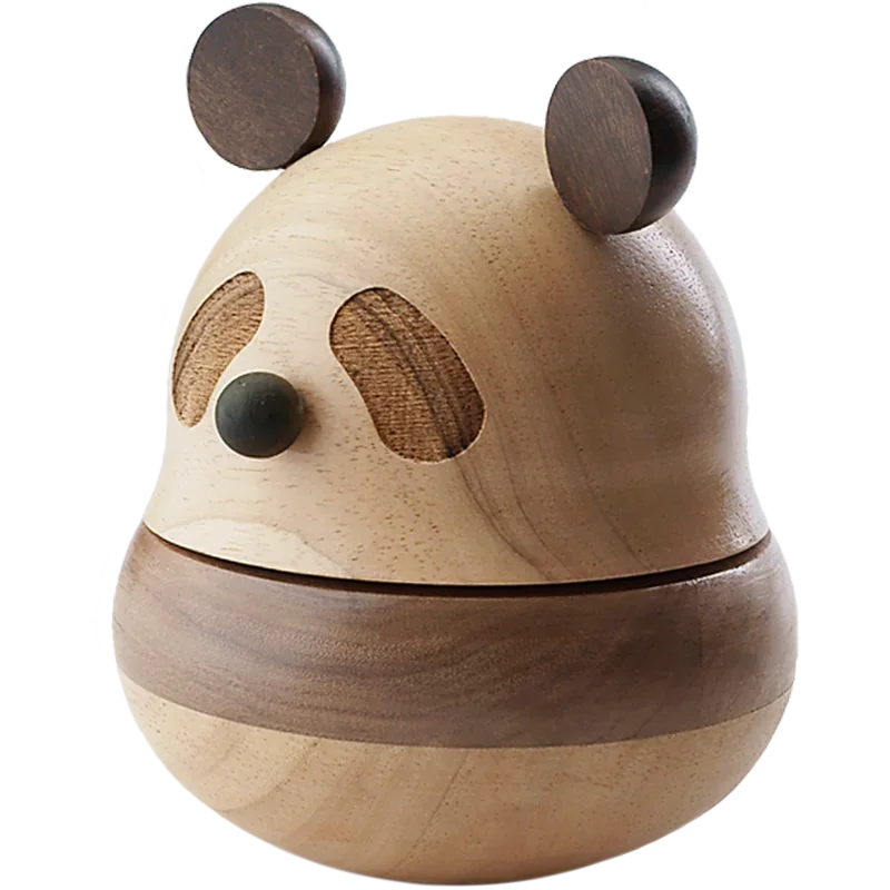 

Panda dekoracja pozytywka pozytywka drewniana