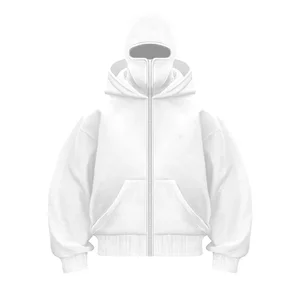 Y2k balaclava Hoodie von Frauen von Männern Harajuku Solid Color Ninja Sweatshirt Hip Hop Amendment Retro Winter Streetwear Paare neu 12 Hauptverkäufe Balaclava Ninja - №10