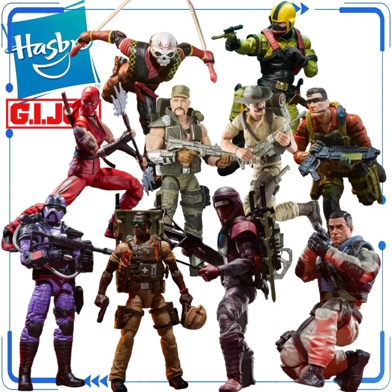 Оригинальный Hasbro G.I. Фигурка солдата Joe Classified Series Torch Doc Greer Night Creeper Jinx Recondo, 6 дюймов, в наличии