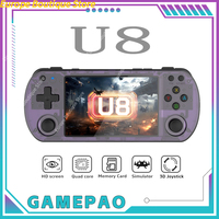 U8 Retro Handheld Video Game Console Linux System 4.0 Inch IPS Screen R36s Pro Portable Pocket Video Player 64GB Games