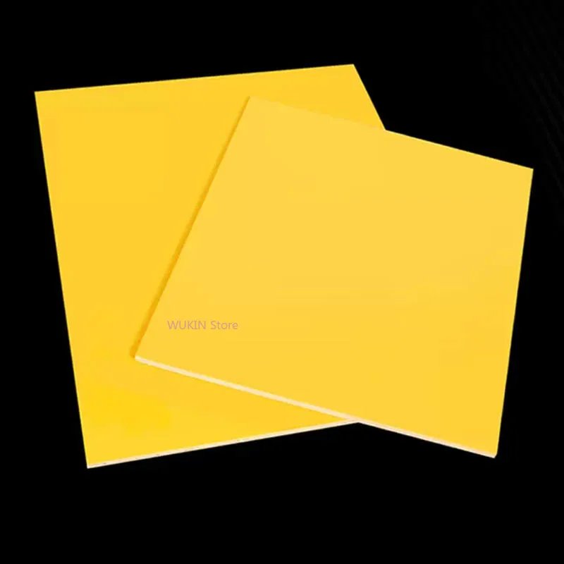 3240 Epoxy Fiber Board Yellow insulation electrical Resin Plate Sheet 0.3MM~10MM Thickness