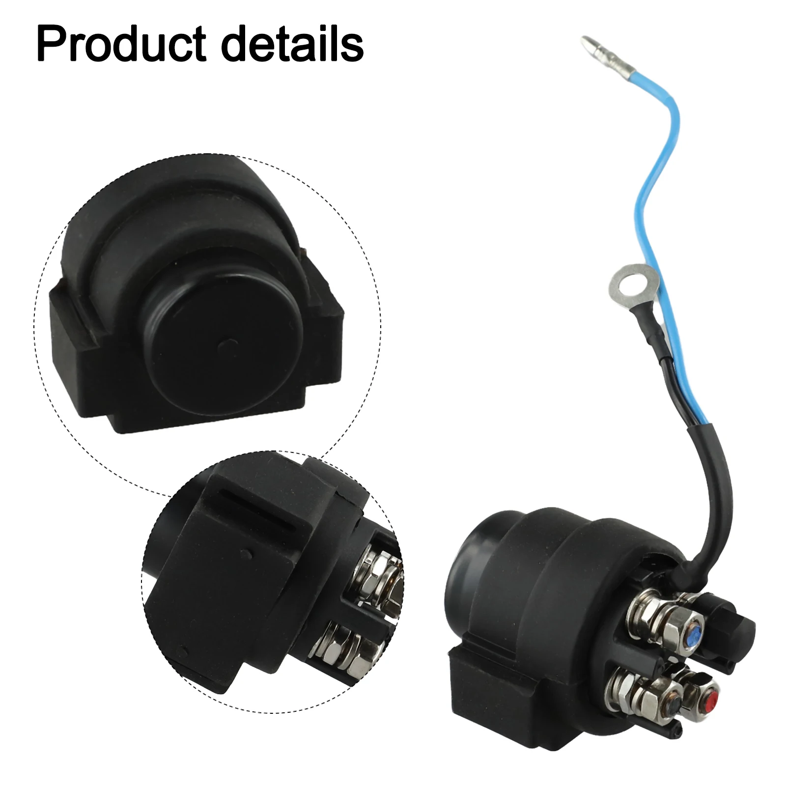Smooth Running 12V Outboard Relay Easy Installation Enhanced Motor Performance Reliable Performance User-friendly