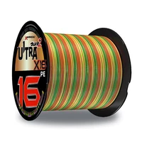 Nuevo hilo de pescar trenzado ULTRA ygk X-BRAID actualizado nuevo Color multifilamento X16 PE línea hecha en Japón 300m/500m alambre de pesca