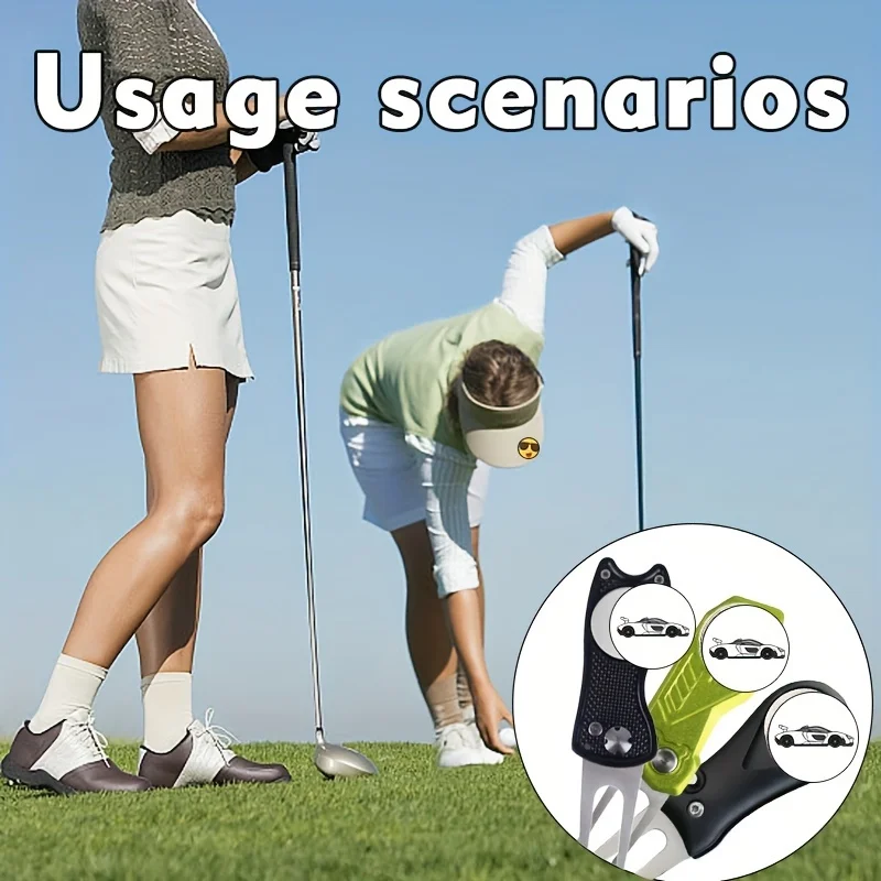 Marcador de línea de pelota de golf, clip magnético multifuncional para gorra, ayudas de entrenamiento para niñas