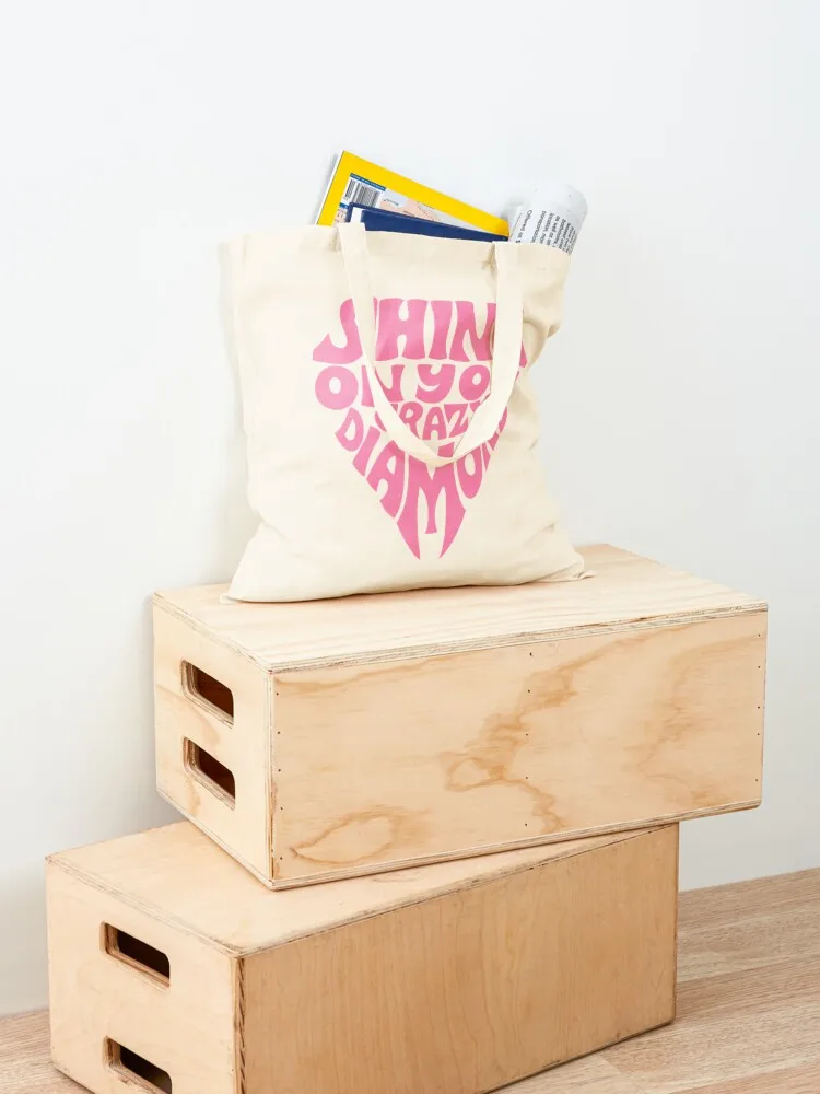 shine on you Tote Bag Gift bag woman shopping bag supermarket folding tote university